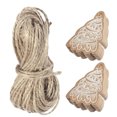 thumbnail image 1 of 50 Pcs Christmas Series Kraft Paper Hanging Tags with 10m String Gift Baking Food Package Tags for Wedding Party (Christmas Tree), 1 of 7