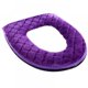 thumbnail image 2 of Almohadilla para asiento de inodoro, suave, gruesa y cálida, lavable, para decoración del hogar, 2 of 7