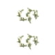 thumbnail image 3 of Injueey Guirnalda de flores Navidad Plantas artificiales Artesanía Seda ligera Colgante de boda Decoraciones para el salón Tipo 1 2piezas Injueey CBP498791, 3 of 5