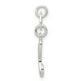 thumbnail image 2 of Sterling Silver Letter C Initial Charm Pendant, 2 of 4