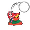 thumbnail image 1 of Llaveros de goma personalizados de Barbi llaveros Anime Hello Kitty llavero para llavero de silicona, 1 of 4