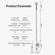 thumbnail image 5 of Water Heater Digital Display Instant Heating Machine 220V Tankless Water Heater for Bathroom Hot Water Shower 3500W, 5 of 5