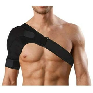Lightweight Right Shoulder Support Brace for Rotator Cuff Pain  ReliefAdjustable Neoprene Shoulder and Arm Wrap to Alleviate Dislocated AC  Joint Pain