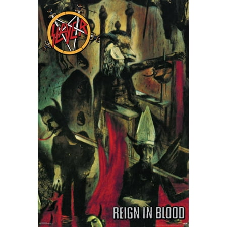 Slayer- Reign In Blood Poster - 24x36