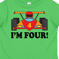 thumbnail image 4 of Inktastic Race Car 4th Birthday Boys Toddler T-Shirt, 4 of 5