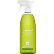 Method 01239 All Surface Cleaner, Lime & Sea Salt, 28 oz Bottle, 8/Carton