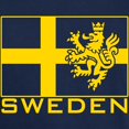 thumbnail image 3 of CafePress - Sweden Flag Dark T Shirt - Men's Classic Graphic Cotton T-Shirt, 3 of 4