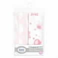 thumbnail image 2 of Luvable Friends Infant Girl Fitted Changing Pad Cover, Girl Basic Elephant, One Size, 2 of 6