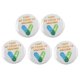 thumbnail image 4 of Broche De Plástico De 5 Uds., Suéter Unisex Conmemorativo Con Broche "Me Vacunaron" Para Evitar Que La Ropa Se Caiga Vogacara AP007029-02, 4 of 6