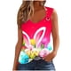 thumbnail image 2 of Puntoco Camisetas sin mangas ajustadas para mujer Camisetas sin mangas para mujer Camisetas de verano Blusas holgadas informales sin mangas con cuello redondo, 2 of 5