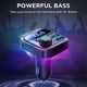 thumbnail image 2 of JOYROOM FM Transmitter Dual Mics&HiFi Bass Bluetooth 5.3 Car Charger, 2 of 5