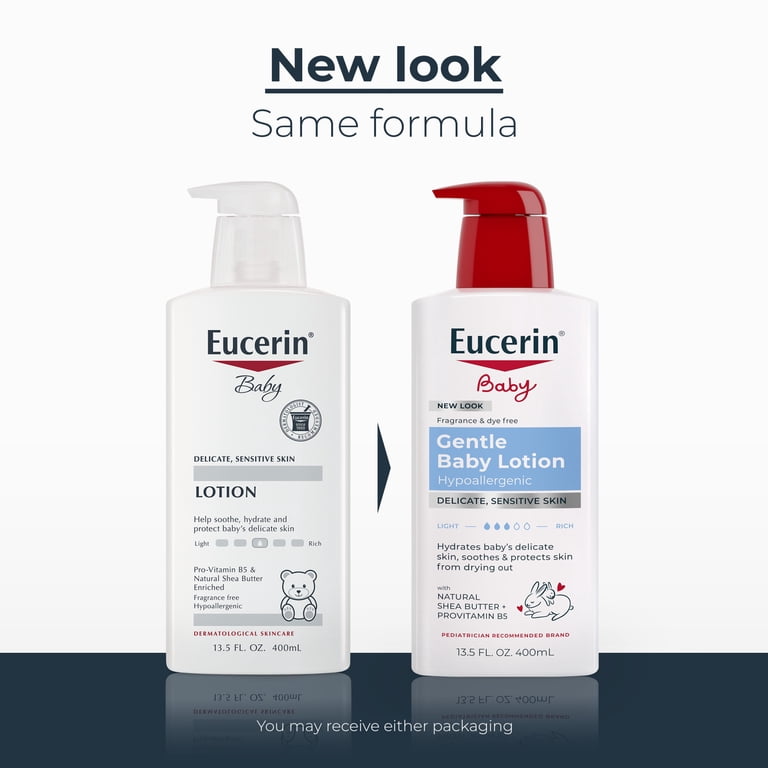 Eucerin Gentle Baby Lotion with Shea Butter, 13.5 fl oz photo 2