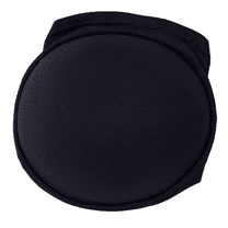 BIMEI New Seamless Fake Pregnancy Sponge Belly with Seamless Waistband for Movie Costume Cosplay Actor Performance Women's Novelty Pregnant Belly Costume Accessory,Black,S(2-4 months)