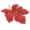 thumbnail image 2 of Broche Pin Rhinestone Forma de hoja de arce Broche Ropa Pin Ropa Joyería, 2 of 7