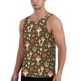thumbnail image 2 of Haiem Mushrooms and Autumn Men Workout Tank Top Gym Bodybuilding Sleeveless Muscle T Shirts Athletic Tank Breathable Workout Shirt-Medium, 2 of 9