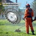 thumbnail image 2 of CNKOO Grass Trimmer Cutter Head Weeding Wheel Garden Lawn Mower Weed Brush, 2 of 7