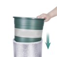 thumbnail image 6 of Limei Winter Plant Pot Insulation Cover Weather Outdoor Plant Shield 5pcs Plant Pot Thermal Cover Aluminum Foil Insulation Wrap for Flower Pots for Winter, 6 of 8
