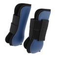 thumbnail image 4 of 1 par de Botas de pierna de caballo Sunnimix Envolturas de pierna de caballo Pie delantero azul oscuro, 4 of 8