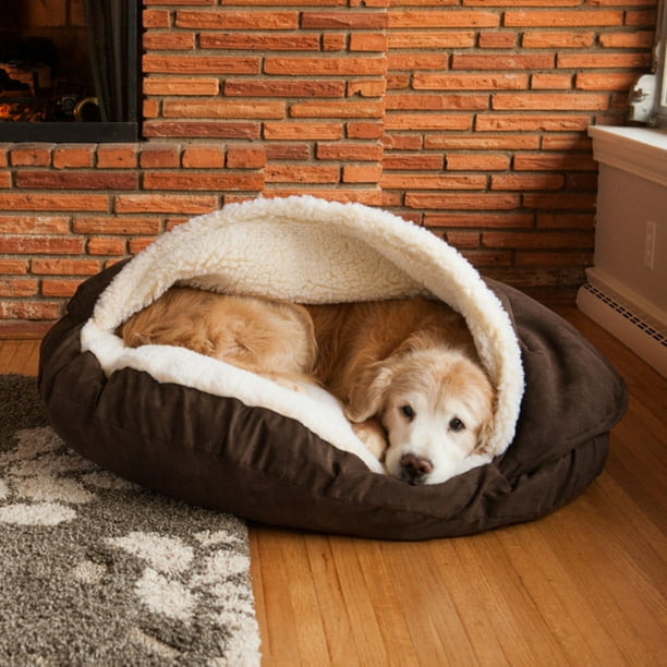 Snoozer Orthopedic PolyCotton Cozy Cave Pet Bed