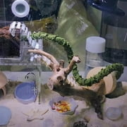 Trianu Hermit Crab Climbing Toys, Jungle Vines for Reptiles, Small Animal Terrarium Decor, Bendable, Artificial, for Hermit Crab, Frog and Reptile