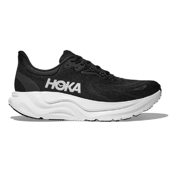 Men's HOKA Arahi 8 Black/White (1168690-BWHT) - 12