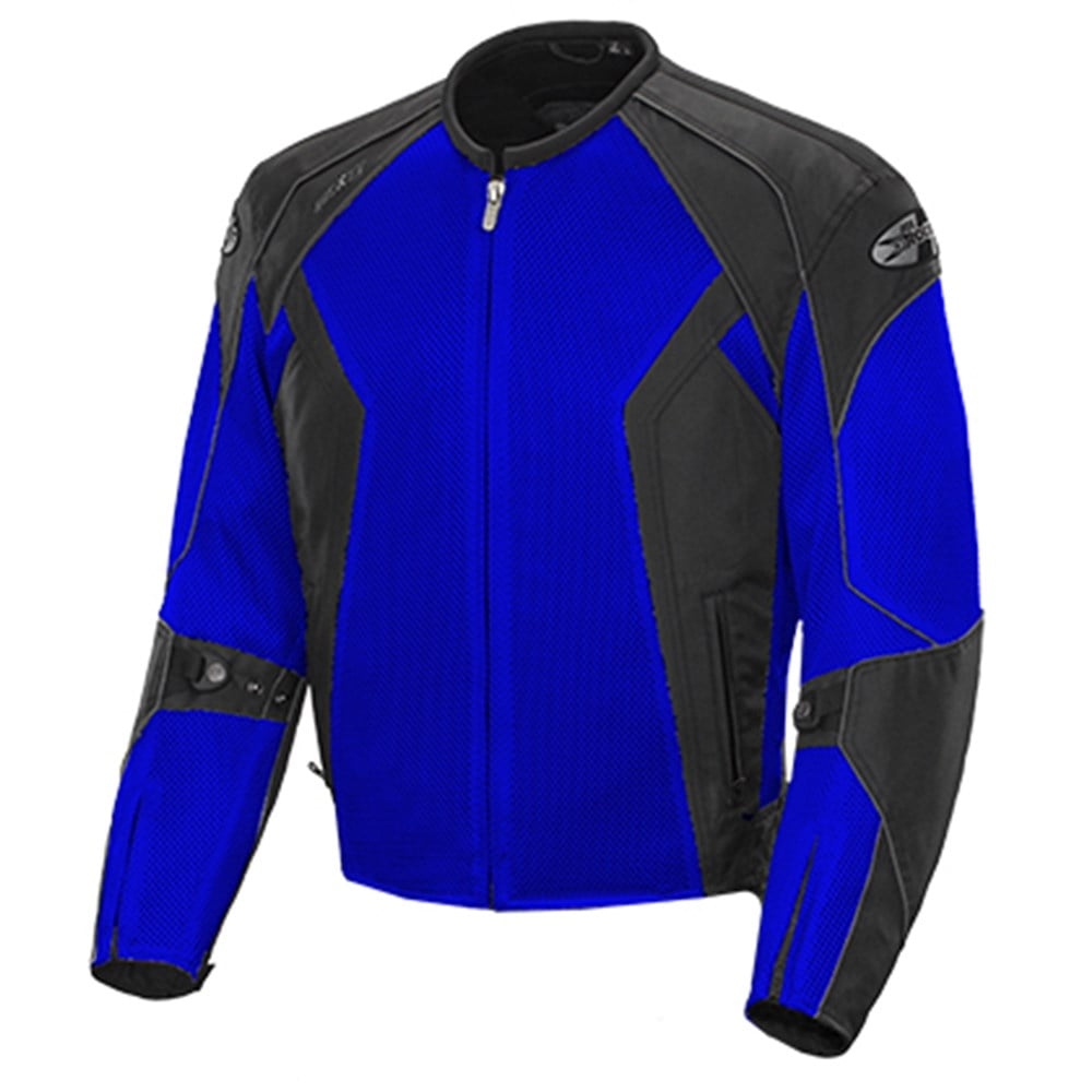 Joe Rocket Men’s Phoenix 6.0 Blue and Black Mesh Armor Jacket XL ...