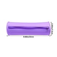 thumbnail image 4 of ¡Gran Oferta!, Estuche para lápices de gran capacidad y alto valor para estudiantes, de color sólido, para herramientas de belleza, portátil, resistente al agua, de sílice Akmoler, 4 of 8