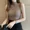 Green, variant on Fashion Women Knitted Vest Solid Color Sleeveless Half High Collar Slim Base Camisole Casual Tank Top Knitwear Summer Streetwear
