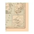 thumbnail image 3 of Historic State Map - United States Constitution - Cram 1888 - 23 x 28.71 - Vintage Wall Art, 3 of 5