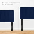 thumbnail image 6 of Modway Milenna Channel Tufted Performance Velvet Full/Queen Headboard in Navy, 6 of 7