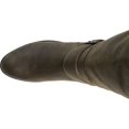 thumbnail image 5 of Women's Journee Collection Winona Wide Calf Knee High Boot Olive Distressed Faux Suede 10 M, 5 of 6