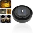 thumbnail image 6 of Replacement Solar Light Parts, Solar Lights Replacement Top,Solar Light Inserts for Lanterns,LED Round Cover for Lantern,Waterproof Battery Box Top DIY Outdoor Garden Patio Decor,3.14 inch (G), 6 of 6