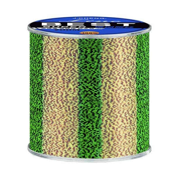 Ourlova 1 Roll 500-meter Fishing Line 3d Monofilament Fishing Line  Color-changing Spotted Invisible Nylon Wire 