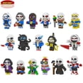 thumbnail image 2 of Bloques de construcción de tinta de figura Undertale para niños, juguetes hechos a mano, sans QYM unisex, 2 of 2