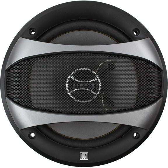 Dual D65SP 6.5" 2-Way Car Speakers, 200W Peak Power, 1" Mylar Balanced Dome Tweeter, Pair, New