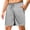 (Casual 49)Gray, variant on Mens Summer Shorts Casual Breeches Fashion Running Color Block Dry 5 Inch Sports Outdoor Fitness Half Zipper Pockets Short Pants