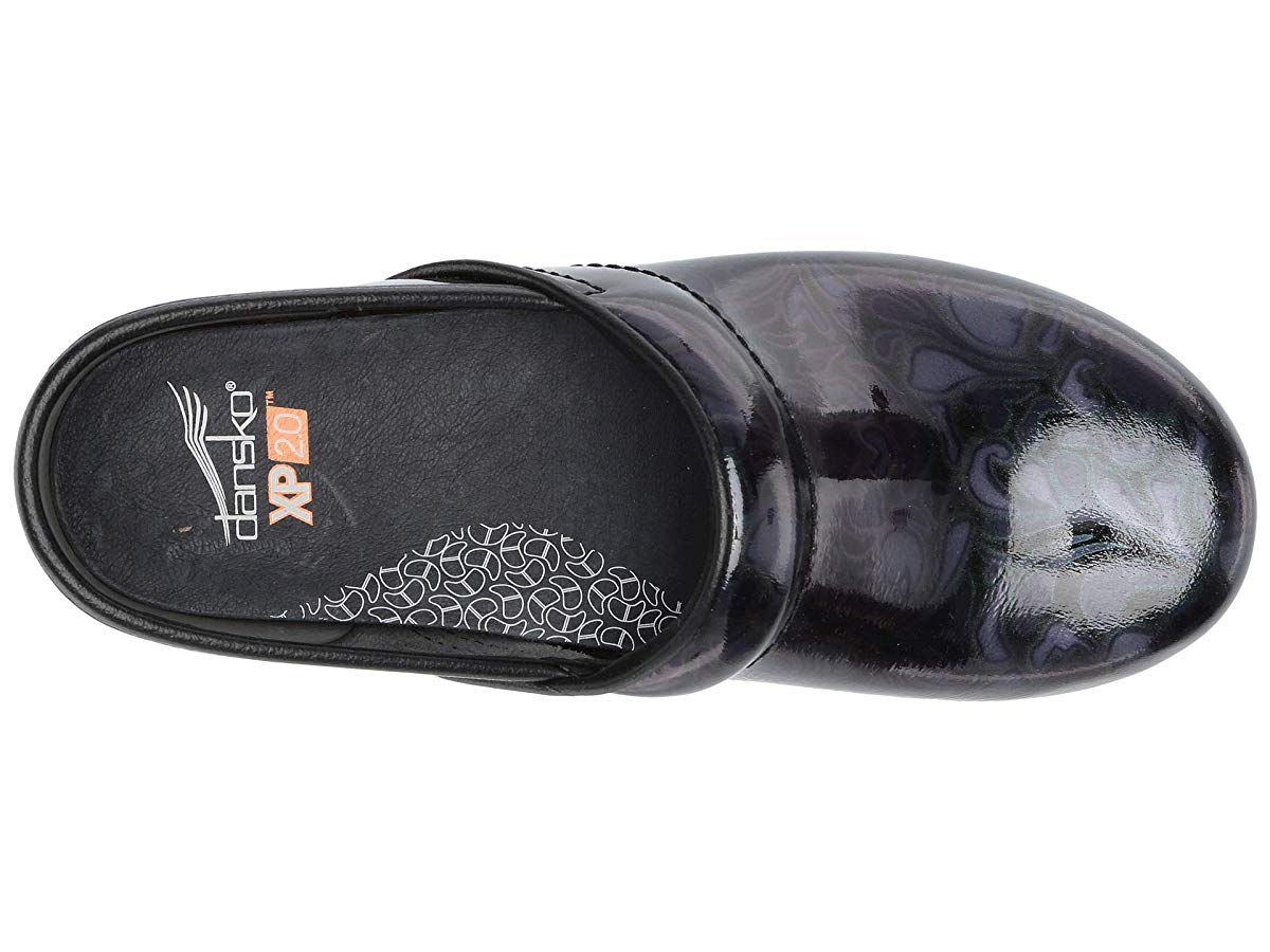 dansko filigree floral patent