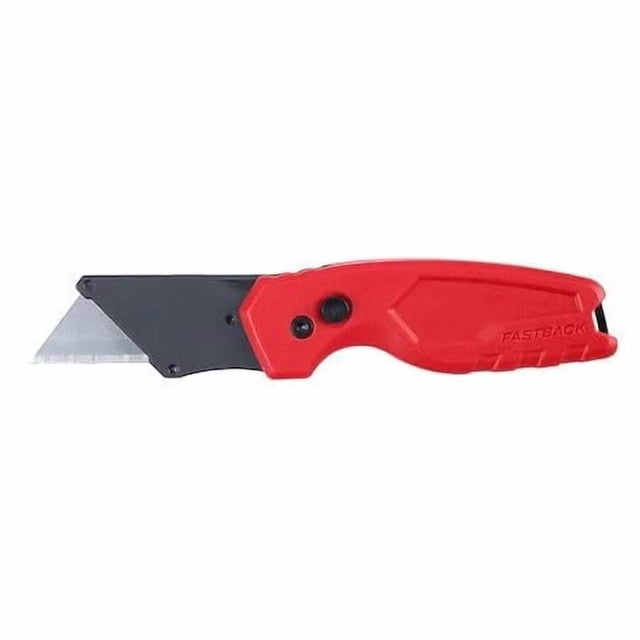 Cuchillo plegable multiusos Milwaukee Tool Fastback 48-22-1500 rojo