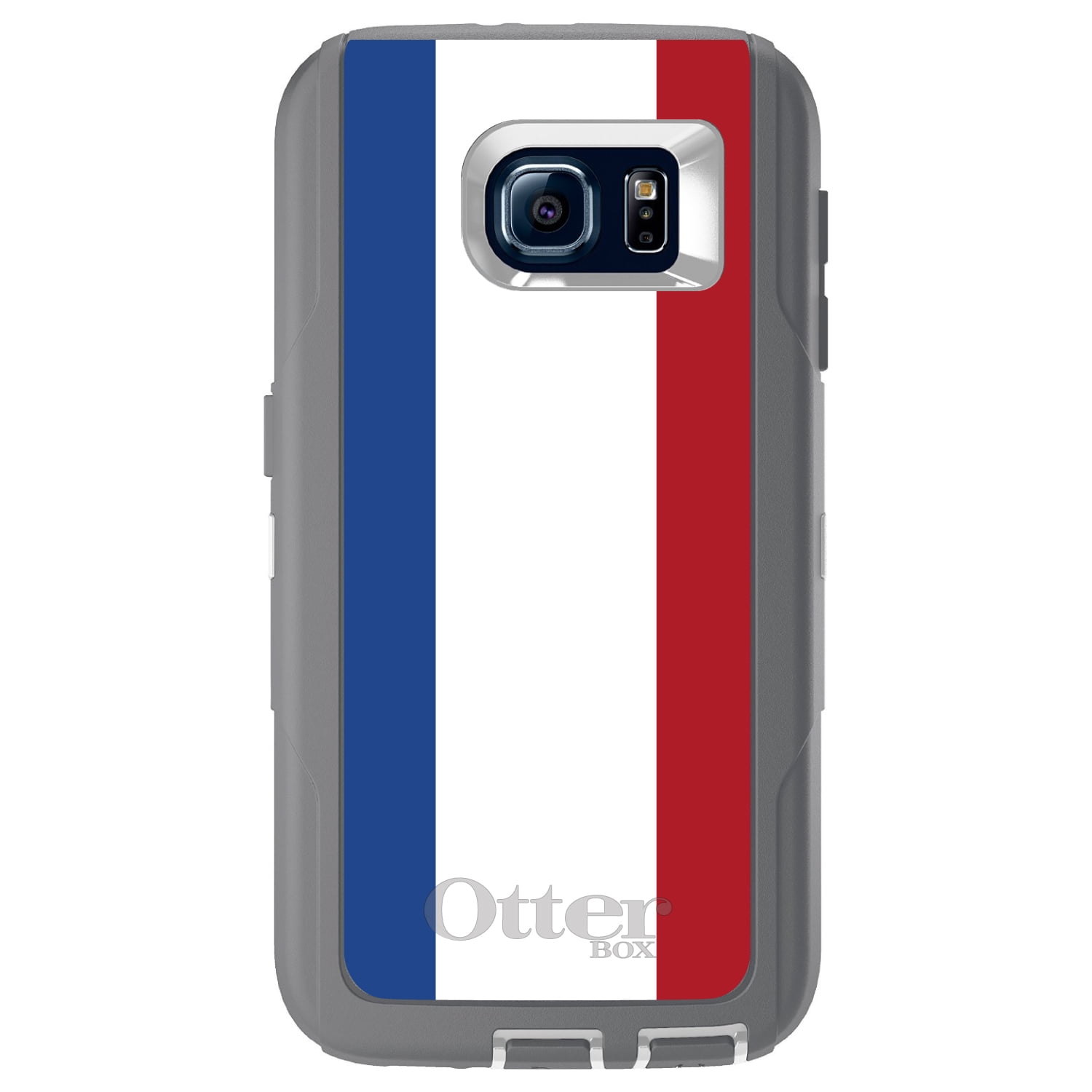 CUSTOM Glacier (Grey White) OtterBox Defender Series Case for Samsung Galaxy...