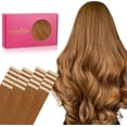 thumbnail image 1 of GFDYREE Extensions de Cheveux à Ruban WENNALIFE pour Femmes, 20 Pcs 50g 24 Pouces Auburn Ginger Extensions de Cheveux à Ruban Extensions de Cheveux Humains Rallonge Cheveux Humains Lisses Extensions de Cheveux Invisibles Real Human, 1 of 5