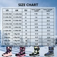 thumbnail image 4 of Kids Snow Boots Boys Girls Warm Fur Lined Non-Slip Waterproof Outdoor Winter Boots Cold Weather Shoes, 4 of 6