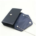 thumbnail image 4 of pitrice Women Envelope Bag Rectangular Hasp Rhinestone Stylish Fashionable Business Party Bridal Handbag Birthday Gift Dark Blue, 4 of 9