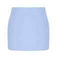 thumbnail image 6 of Generic Fitted Mini Skirt for Women Sexy Mid Waisted Bodycon Pencil Skirt Y2k Summer Short Skirts with Side Split Underneath, 6 of 6