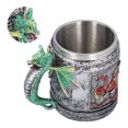 thumbnail image 4 of Resin Cup, Multipurpose Personalized Mug Skull Head Pattern  For Friends For Halloween For Party For Home, 4 of 8