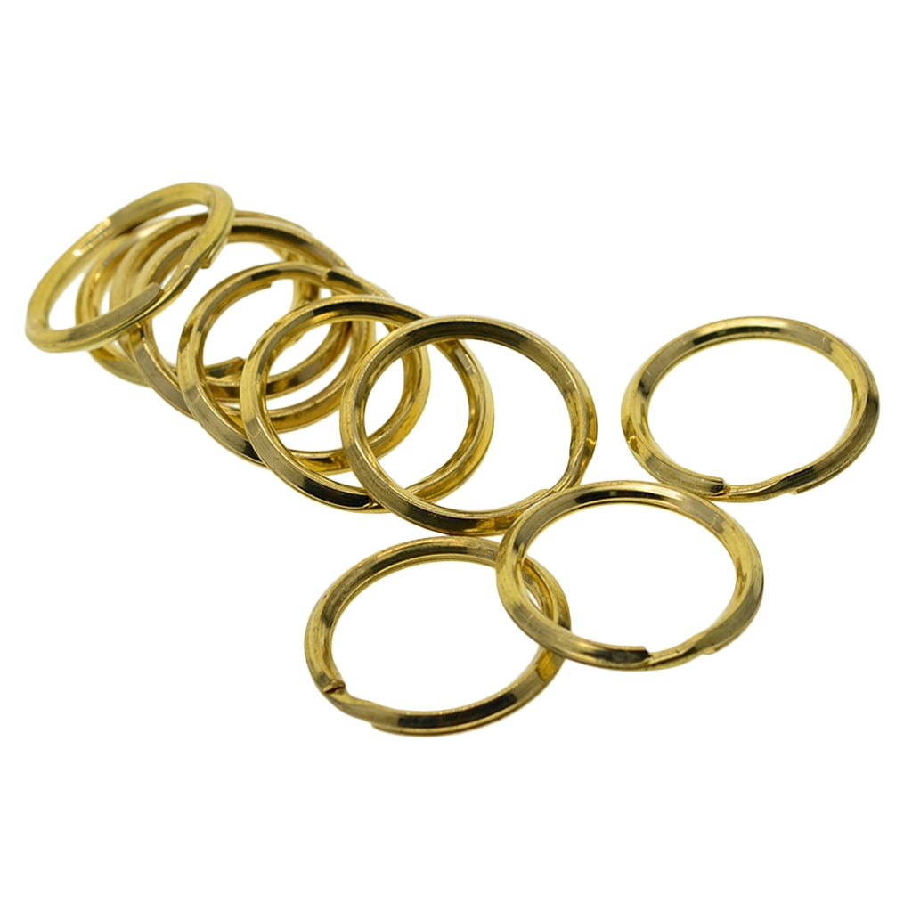25Mm Split Key Rings Keyring With Chain Blanks Hoop Loop Ring Link Chain Finding 