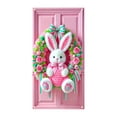 thumbnail image 1 of YWIYIUD 1PC Happy Easter Door Cover Easter Decorations, 71x35 Inch Easter Rabbit Eggs Door Banner Welcome Easter Banner Spring Theme Rabbit Door for Front Door Wall Indoor Outdoor Home Decor, 1 of 7