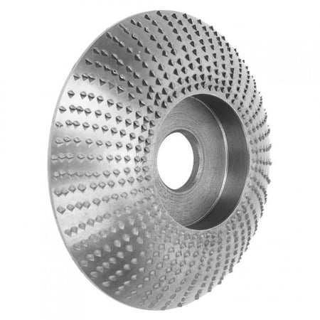 

Tebru Wood Carving Wheel 85MM Angle Grinder Grinding Wheel High Speed Steel Round Wood Caving Shaping Disc Angle Grinder Grinding Wheel