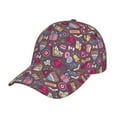 thumbnail image 2 of Xecao Doodles Wedding for Baseball Cap: Unisex, crafted from classic polyester twill fabric, featuring a soft unconstructed design, 2 of 5