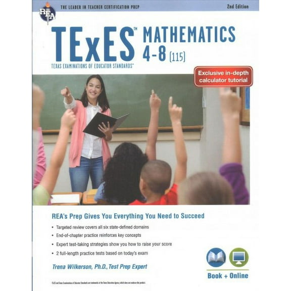 Pre-Owned TExES Mathematics 4-8 (115), 2nd Ed., Book   Online Paperback