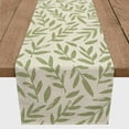 thumbnail image 2 of Creative Products Rough Leaf Pattern 2 16 x 90 Poly Twill Table Runner, 2 of 3